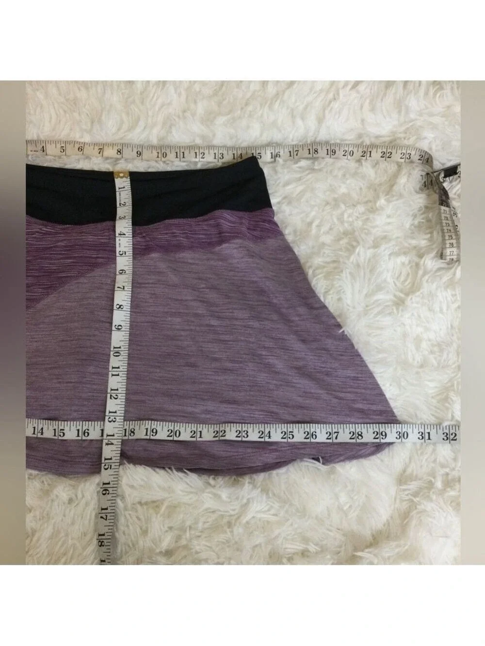 Nine West Active Skort with attached biker style short Woman's size L